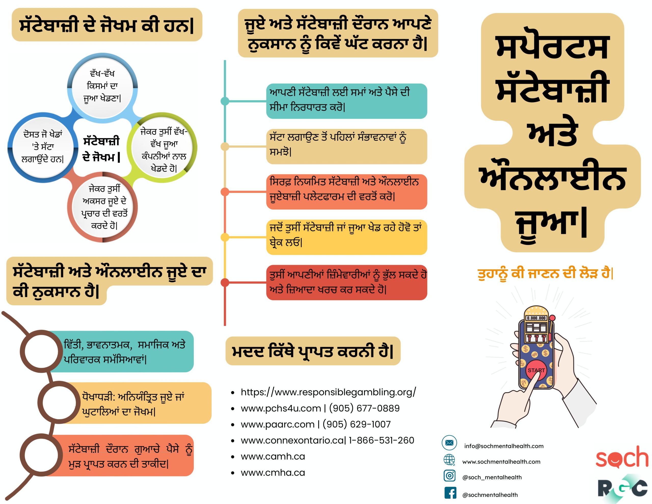 Sports Betting & Online Gambling Brochure - Punjabi